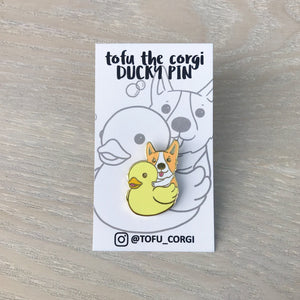Tofu Ducky Pin