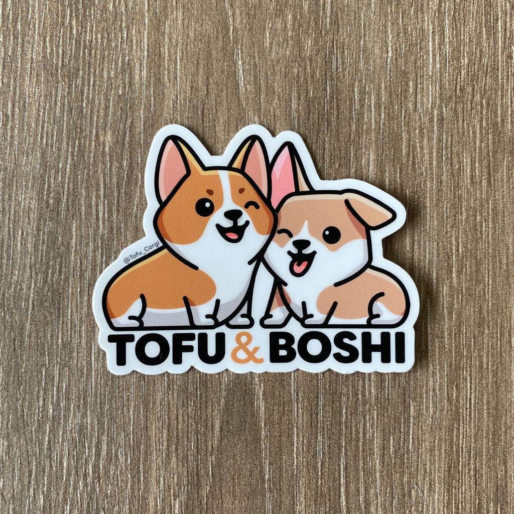 Official Tofu & Boshi Sticker